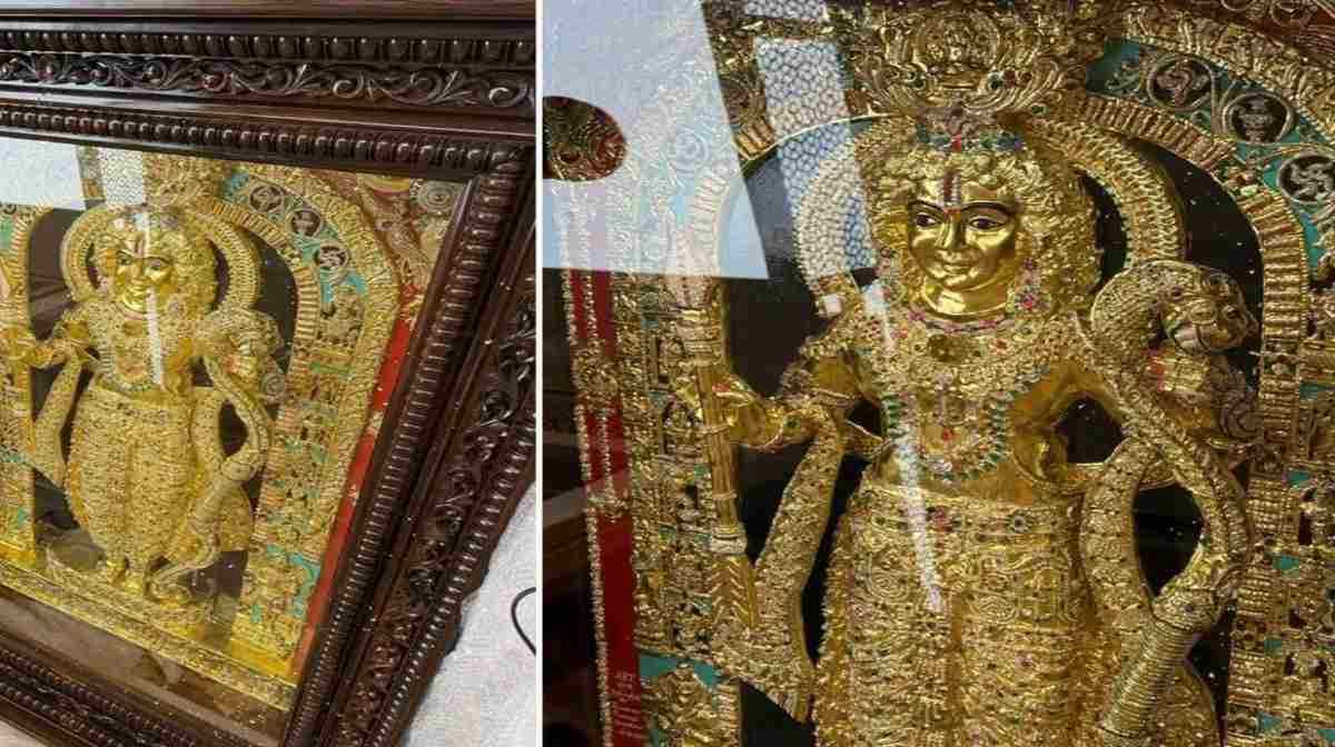 राम नगरी अयोध्या में एक बार फिर उत्सव का माहौल है। कर्नाटक के एक विशेष उपहार के रूप में, भगवान राम की एक अत्यंत भव्य और स्वर्ण मंडित प्रतिमा अयोध्या पहुँच चुकी है