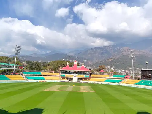 HPCA Dharamshala Stadium update Dharamshala stadium tourist entry Dharamshala cricket ground news Himachal tourism update today Dharamshala stadium maintenance HPCA advisory for tourists