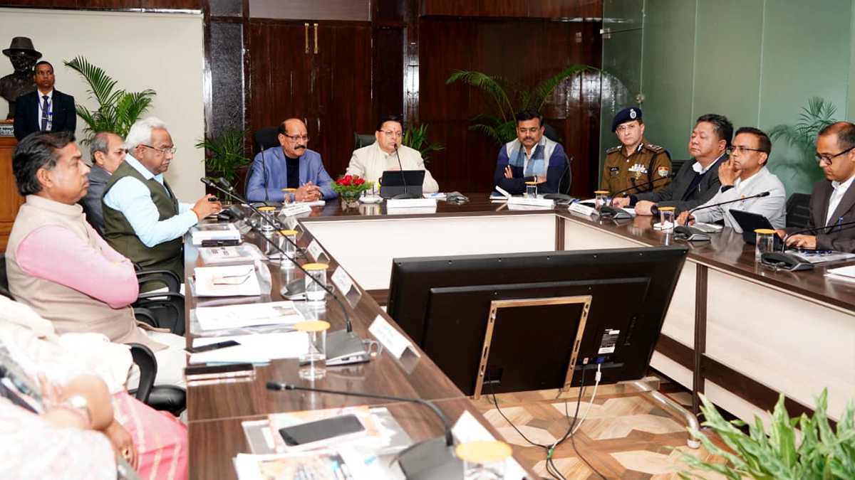 मुख्यमंत्री पुष्कर सिंह धामी ने कुम्भ मेला 2027 तैयारी