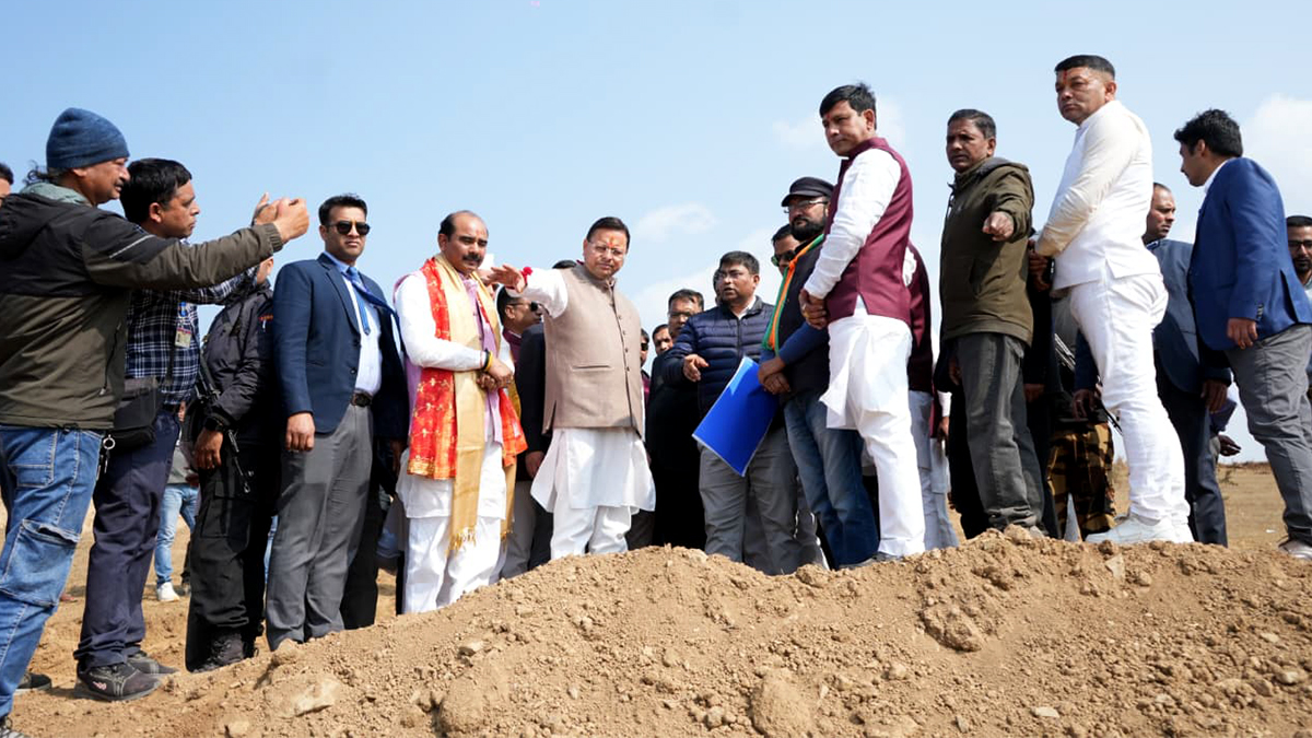 महिला स्पोर्ट्स कॉलेज का मुख्यमंत्री ने स्थलीय निरीक्षण किया