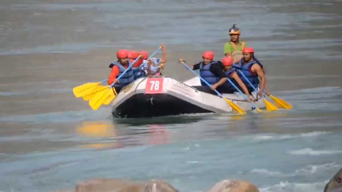 मुनिकीरेती राफ्टिंग प्रतिबंध के दौरान गंगा में रोक