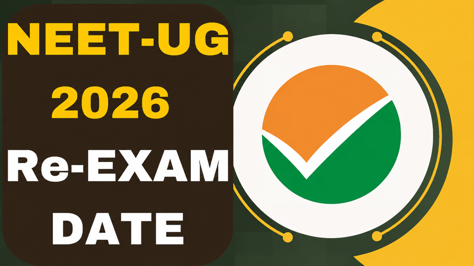NEET UG 2026 New Exam Date: नीट यूजी 2026 की नई परीक्षा तिथि घोषित, 21 जून को दोबारा होगी परिक्षा