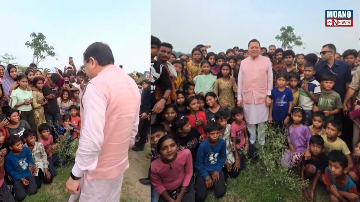 CM Dhami Ramnagar: रामनगर में सीएम धामी का बच्चों से आत्मीय संवाद, दिया सफलता का मंत्र